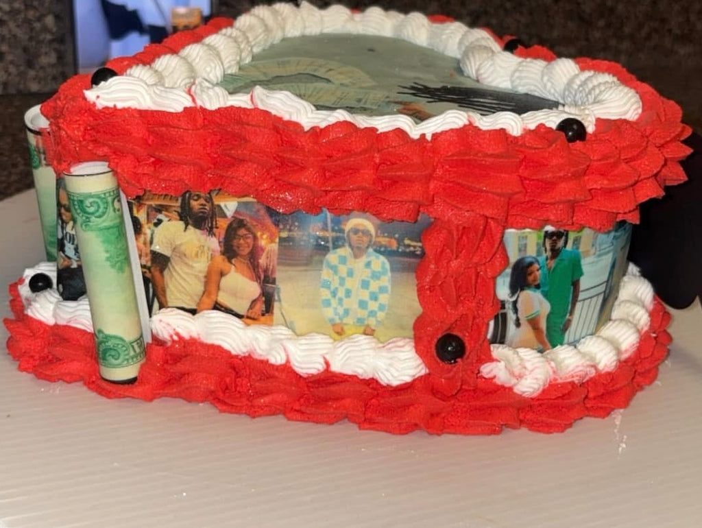 HEART VINTAGE CAKE